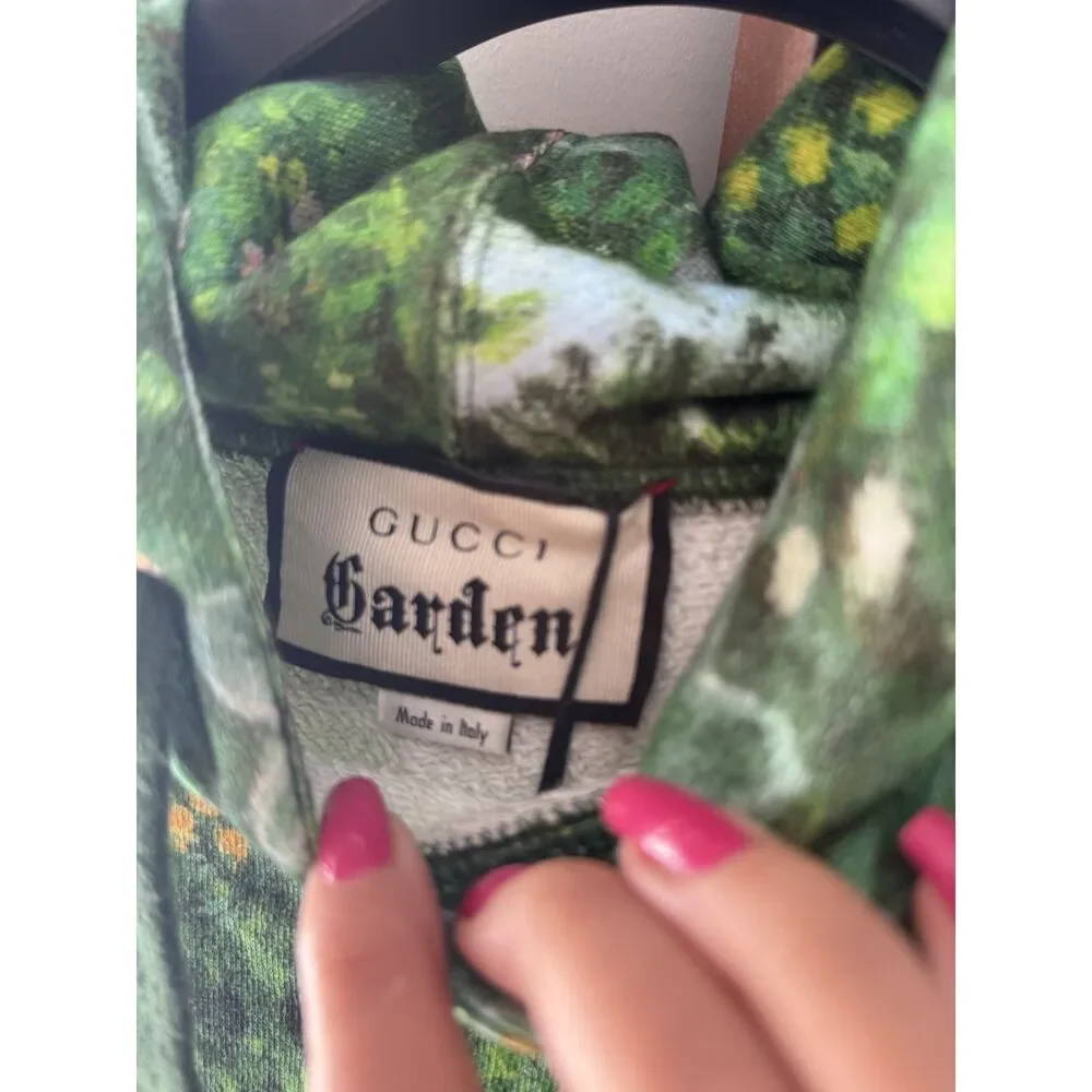 Gucci Garden 2020 Landscape Print Hoodie Size L Unisex NWT w/ Original Box Rare